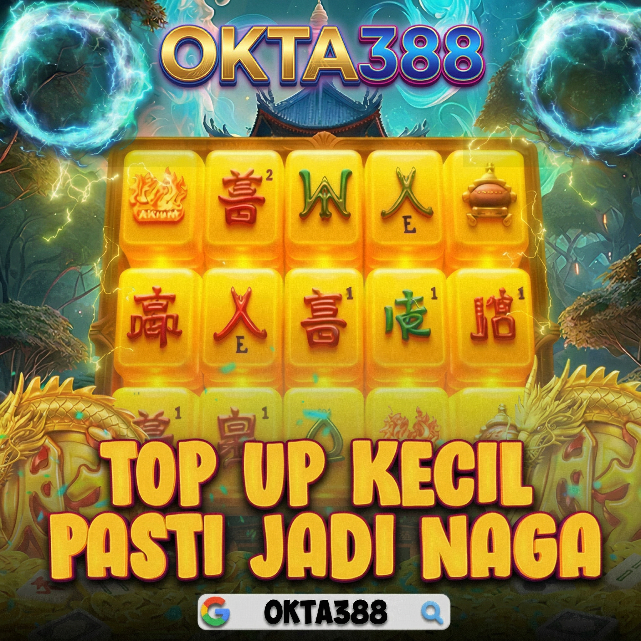 OKTA388 TEMPAT ISI KECIL PASTI JADI NAGA DISINI